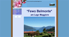 Desktop Screenshot of ferienwohnung-lagomaggiore.de